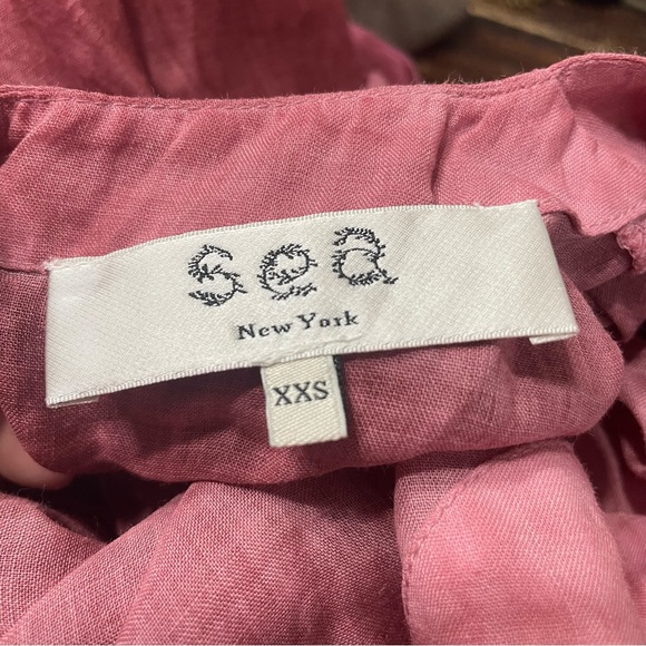 Sea New York | Yara Puff Sleeve Dress‎ in Rhubarb XXS - Picture 6 of 7